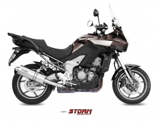Storm by Mivv Oval RVS Kawasaki Versys 1000 2012-2014